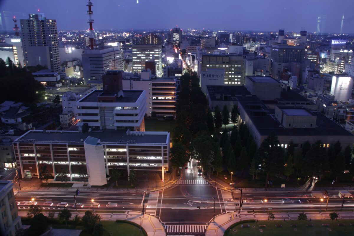 宇都宮市の夜景