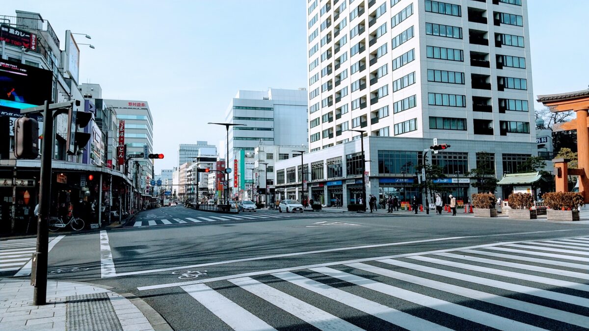 宇都宮の市街地